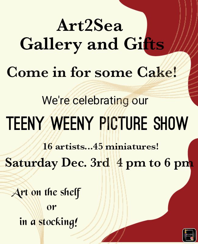 Teeny Weeny Art Show